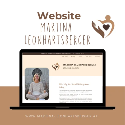 Website von Martina Leonhartsberger