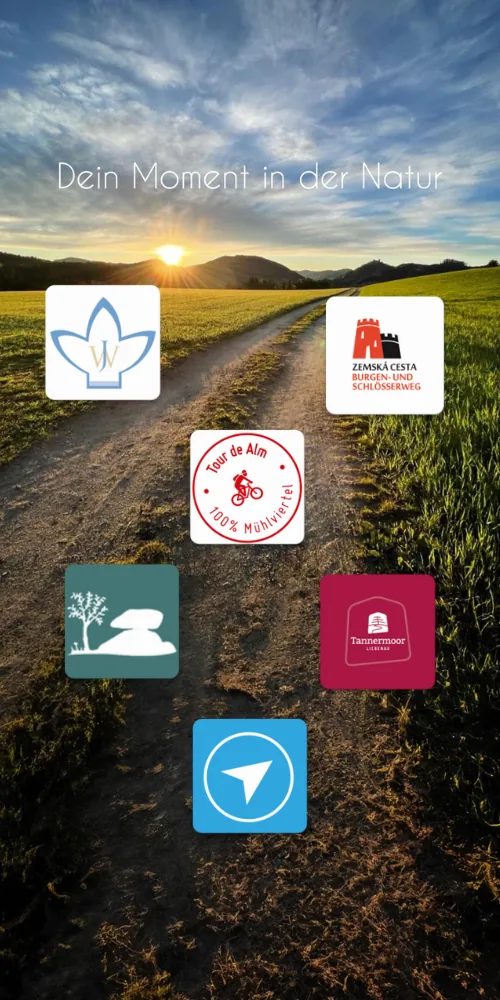 Auswahl verschiedener von APPtimal entwickelter WanderApps